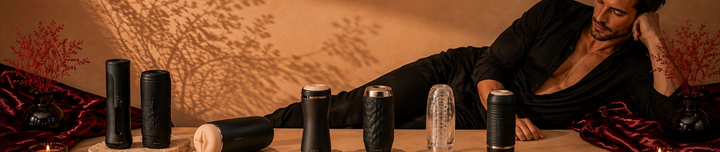 Pleasurements — LELO Masturbators · Premium Collection