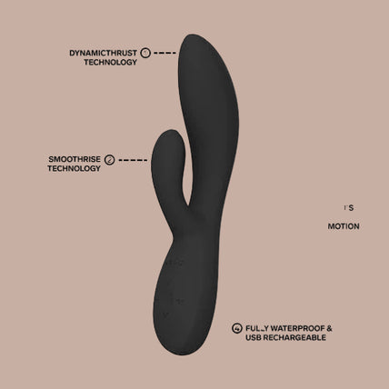 LELO – INA Thrust – Black - by Pleasurements LELO – INA Thrust – Black - by Pleasurements