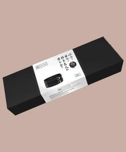 Liebe Seele Luxury Leather Waist Belt – Dark Secret Black Liebe Seele Luxury Leather Waist Belt – Dark Secret Black