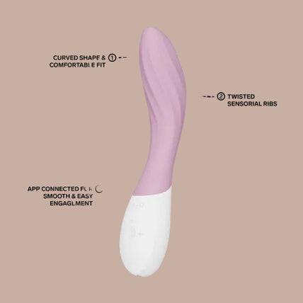 LELO – MONA Twist G-Spot Vibrator – Soft Pink - by Pleasurements LELO – MONA Twist G-Spot Vibrator – Soft Pink - by Pleasurements