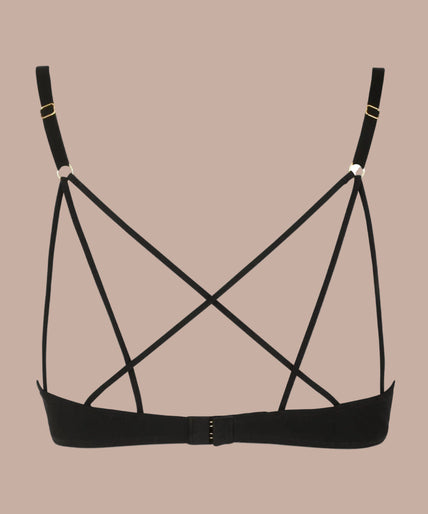 Atelier Amour – Après Minuit Halb-Cup BH Schwarz Atelier Amour – Après Minuit Halb-Cup BH Schwarz
