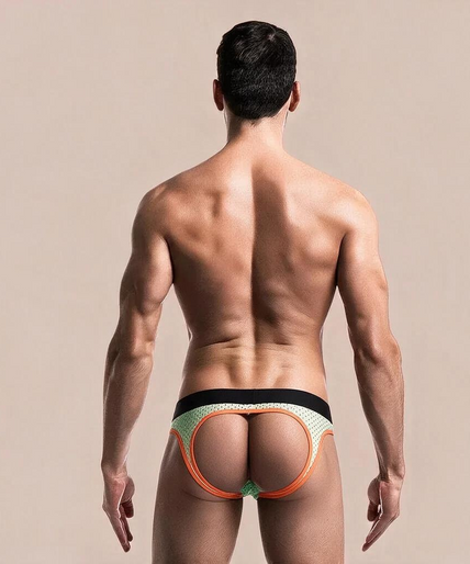 Mob – Boxer Jock Orange Größe S Mob – Boxer Jock Orange Größe S
