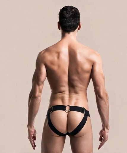Mob – Dngeon Jockstrap Sportsman Schwarz Einheitsgröße Mob – Dngeon Jockstrap Sportsman Schwarz Einheitsgröße