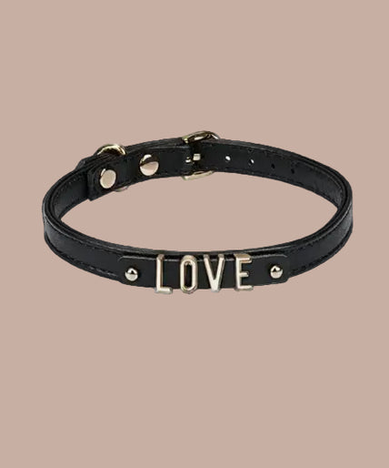 Liebe Seele DIY Leren Choker – 21 Letters – Zwart Liebe Seele DIY Leren Choker – 21 Letters – Zwart