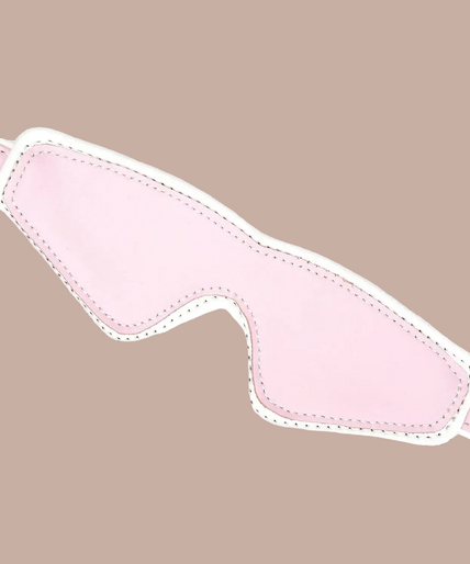 Liebe Seele Fairy Leren Blinddoek – Roze & Wit Liebe Seele Fairy Leren Blinddoek – Roze & Wit