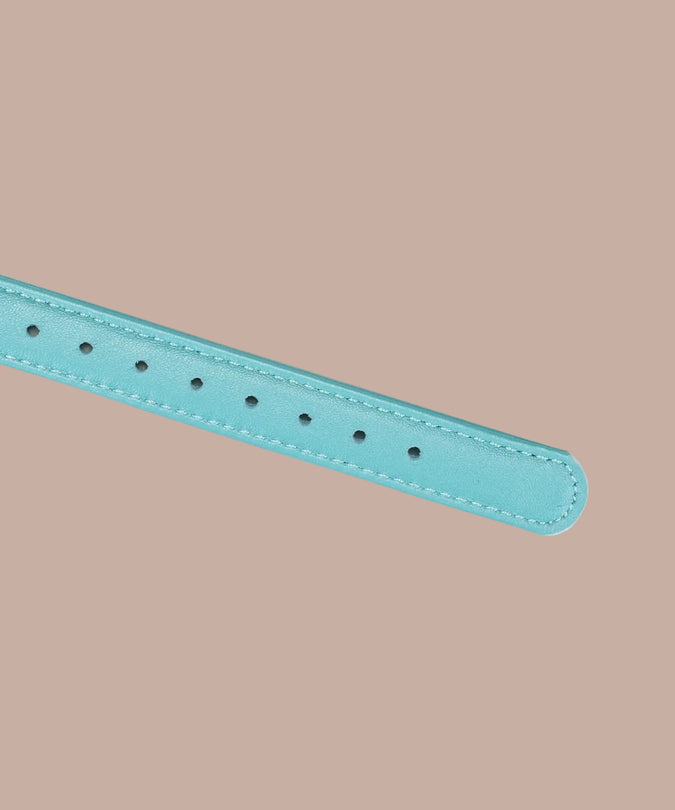 Liebe Seele Siren's Cove Lammleder-Ballknebel – Blau