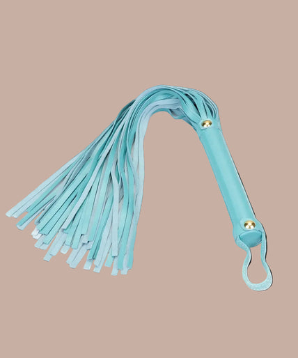 Liebe Seele Siren's Cove Lammlederflogger – Blau Liebe Seele Siren's Cove Lammlederflogger – Blau