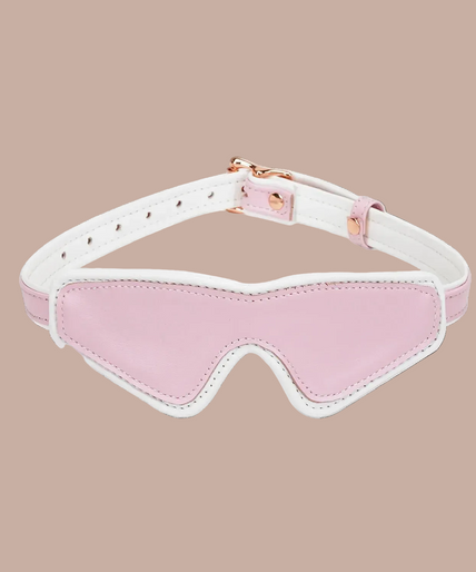 Liebe Seele Fairy Leren Blinddoek – Roze & Wit Liebe Seele Fairy Leren Blinddoek – Roze & Wit