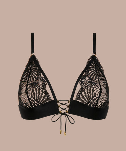 Atelier Amour – Enlace Moi Triangel-BH Schwarz Atelier Amour – Enlace Moi Triangel-BH Schwarz
