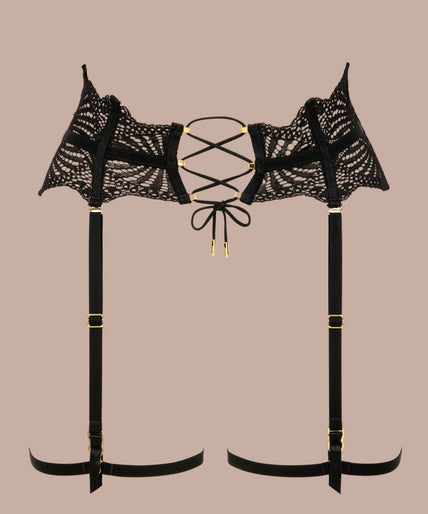 Atelier Amour – Enlace Moi Strumpfhalter Schwarz Atelier Amour – Enlace Moi Strumpfhalter Schwarz