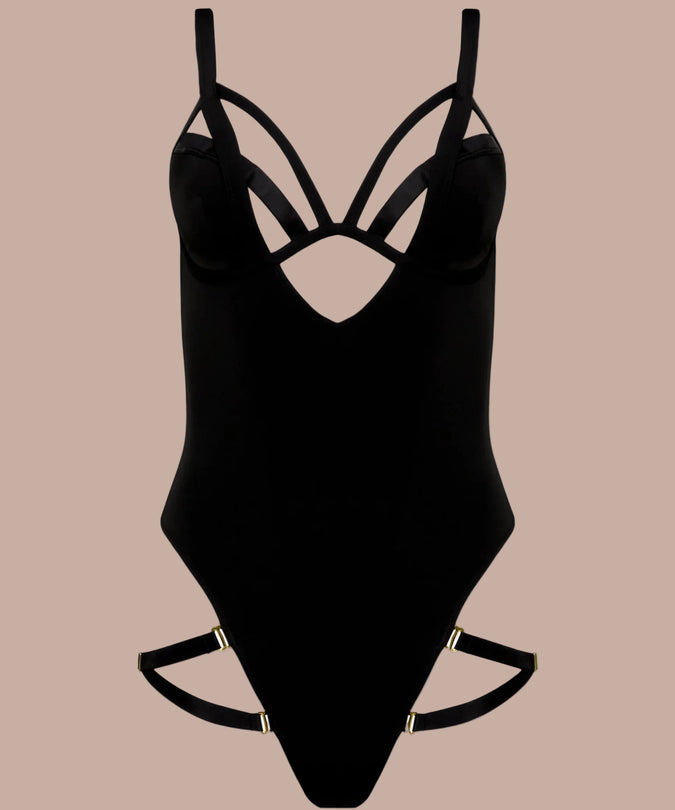 Maison Close – Fatale Body Schwarz – Dessous & Badeanzug