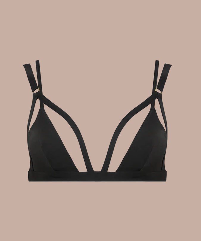 Maison Close – Fatale Dreieck-BH Schwarz – Dessous & Bikini / Bademode