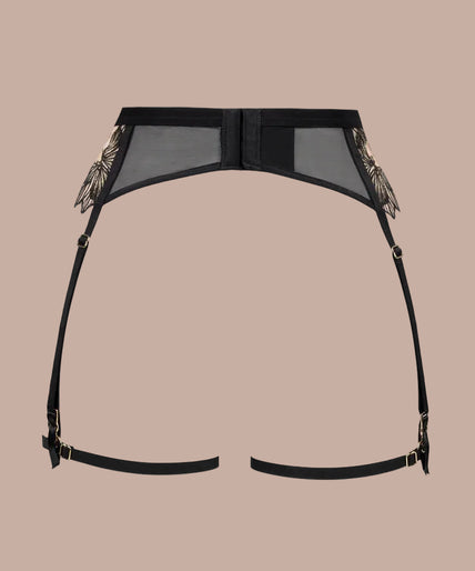 Atelier Amour – Fleur Défendue Strumpfhalter Schwarz Atelier Amour – Fleur Défendue Strumpfhalter Schwarz