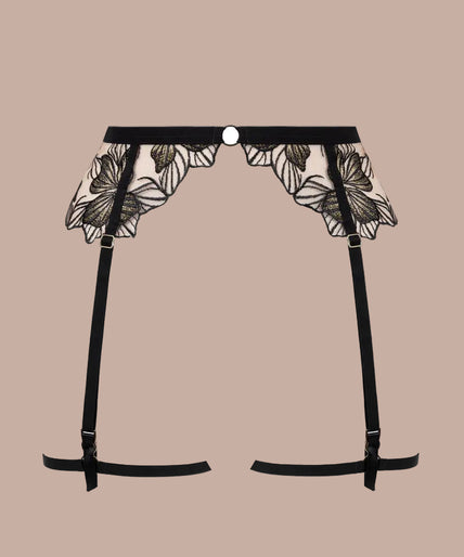 Atelier Amour – Fleur Défendue Strumpfhalter Schwarz Atelier Amour – Fleur Défendue Strumpfhalter Schwarz
