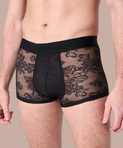 Atelier Amour – Herrenboxer Spitze Schwarz Atelier Amour – Herrenboxer Spitze Schwarz