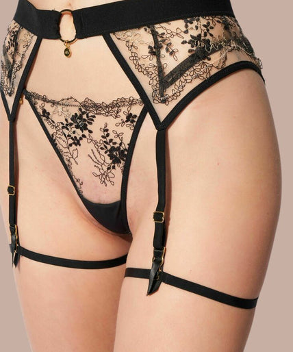 Atelier Amour – Après Minuit Strumpfhalter Schwarz Atelier Amour – Après Minuit Strumpfhalter Schwarz