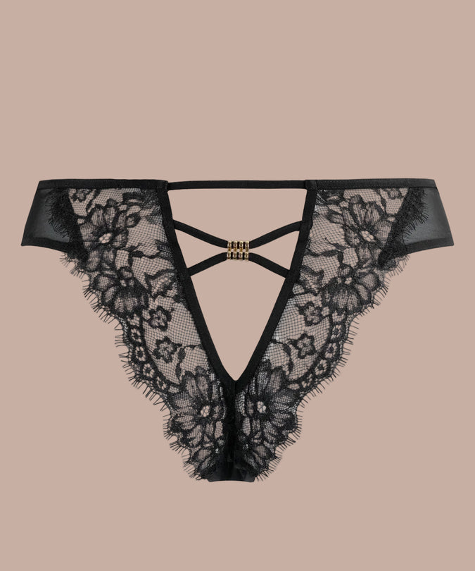 Atelier Amour – Sans Détour Tanga Black