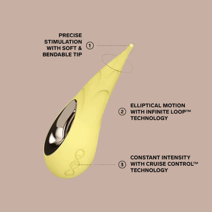 LELO – DOT Cruise Klitorisstimulator – Ocker Orange LELO – DOT Cruise Klitorisstimulator – Ocker Orange