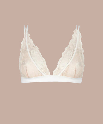 Atelier Amour – Après Minuit Bügelloser Triangel-BH Elfenbein Atelier Amour Après Minuit Unwired Triangle Bra - Ivory - Pleasurements