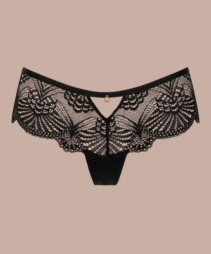 Atelier Amour – Enlace Moi Slip Schwarz Atelier Amour Enlace Moi Knicker - Black - Pleasurements