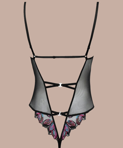 Atelier Amour – Oiseau de Paradis Body Multicolor Atelier Amour Oiseau de Paradis Body – Flowered - Pleasurements