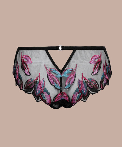 Atelier Amour – Oiseau de Paradis Slip Mehrfarbig Atelier Amour Oiseau de Paradis Knicker – Flowered - Pleasurements
