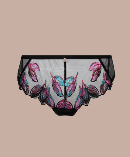 Atelier Amour – Oiseau de Paradis Slip Mehrfarbig Atelier Amour Oiseau de Paradis Knicker – Flowered - Pleasurements