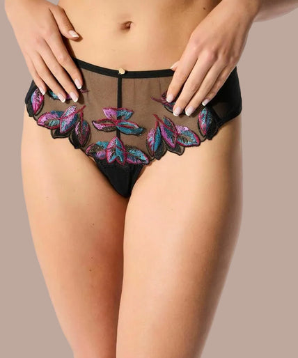 Atelier Amour – Oiseau de Paradis Slip Mehrfarbig Atelier Amour Oiseau de Paradis Knicker – Flowered - Pleasurements