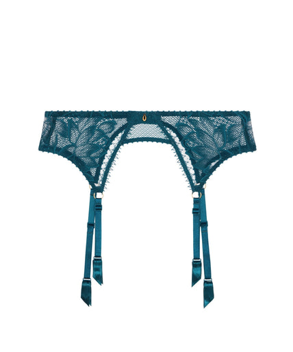Aubade – Flawless Love Strumpfhalter Libellenblau - 60% Rabatt! Aubade Flawless Love Suspender in Dragonfly - Pleasurements