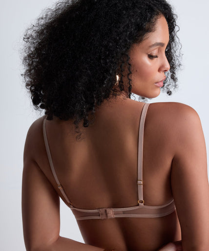 Aubade – Sound of Heart Bügel-Halbschalen-BH Beige - 60 % Rabatt! Aubade Sound of Heart Underwired Half Cup Bra - Pleasurements