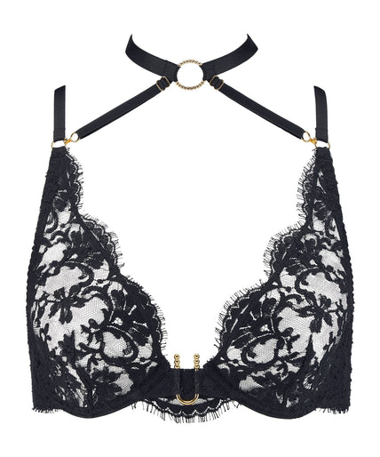 Aubade – Under Your Spell Bügel-Triangel-BH Schwarz - 60% Rabatt! Aubade Under your Spell Underwired Triangle Bra in Black - Pleasurements