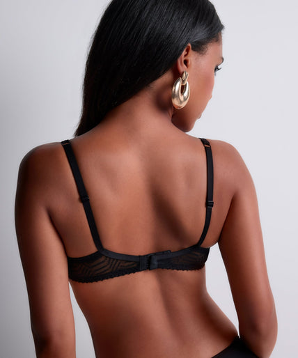 Aubade – Vibes Vollschalen-BH Schwarz - 60% Rabatt! Aubade Vibes Full Cup Bra Black - Pleasurements