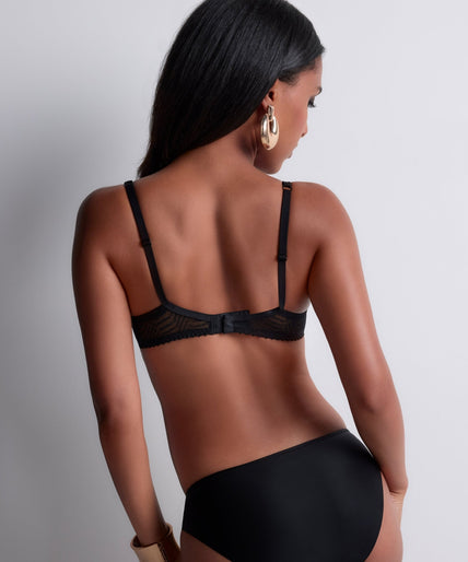 Aubade – Vibes Vollschalen-BH Schwarz - 60% Rabatt! Aubade Vibes Full Cup Bra Black - Pleasurements