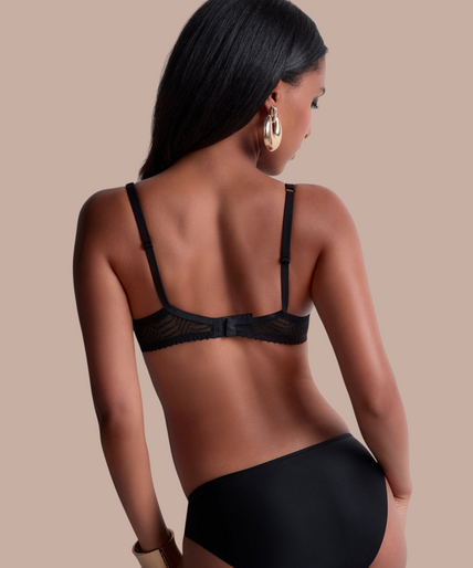 Aubade – Vibes Vollschalen-BH Schwarz - 60% Rabatt! Aubade Vibes Full Cup Bra Black - Pleasurements