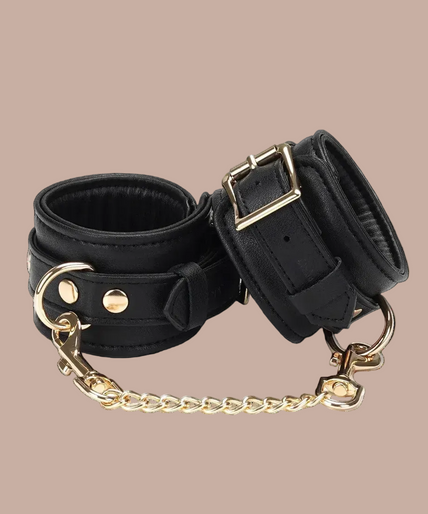 Liebe Seele Leather Wrist Cuffs – Dark Secret Black Liebe Seele Leather Wrist Cuffs – Dark Secret Black