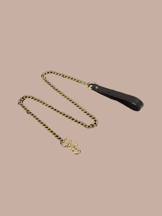 Coco de Mer – Schwarze Leder Leine Coco de Mer Black Leather Lead - Pleasurements