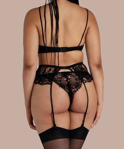 Coco de Mer – Hera Balconette Beha met Hoge Hals Zwart - 60% Korting! Coco de Mer Hera High Neck Balconette Bra - Pleasurements