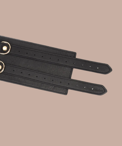 Liebe Seele Luxury Leather Waist Belt – Dark Secret Black Liebe Seele Luxury Leather Waist Belt – Dark Secret Black