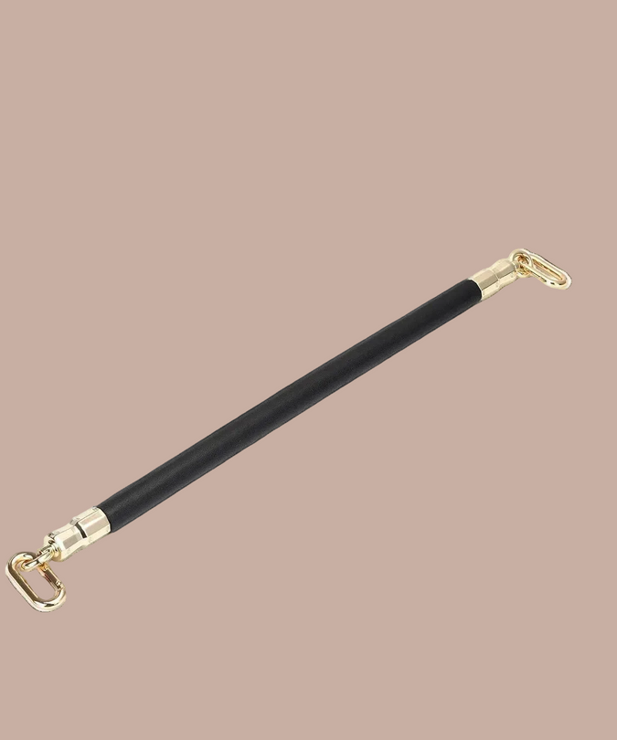 Liebe Seele Leather-Coated Spreader Bar – Dark Secret Black