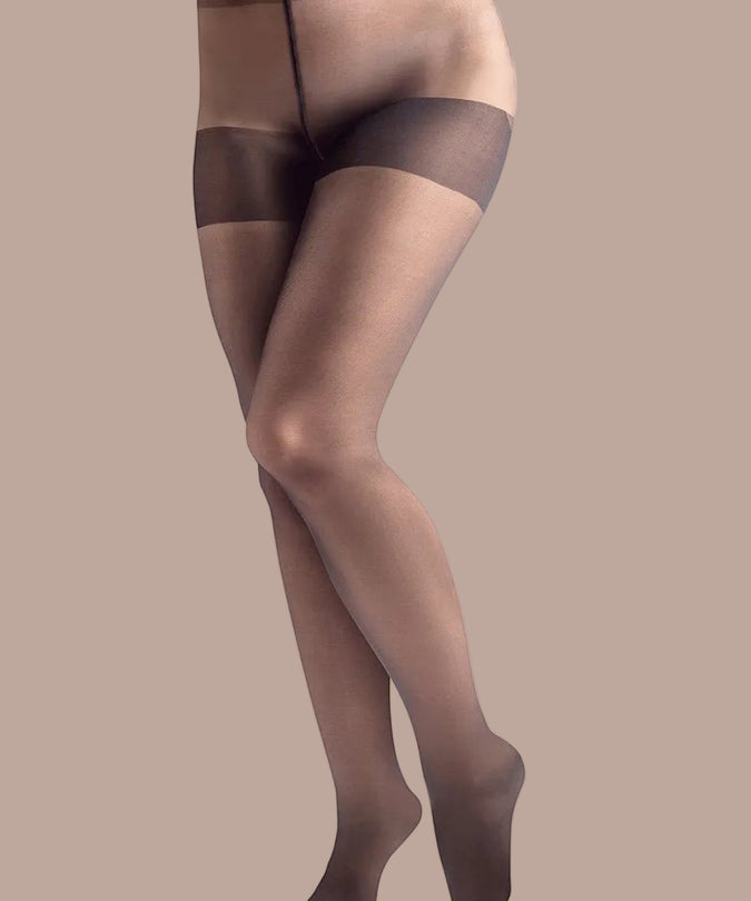 Garbriella Thights Plus Size Xenia 15 den Black - Pleasurements