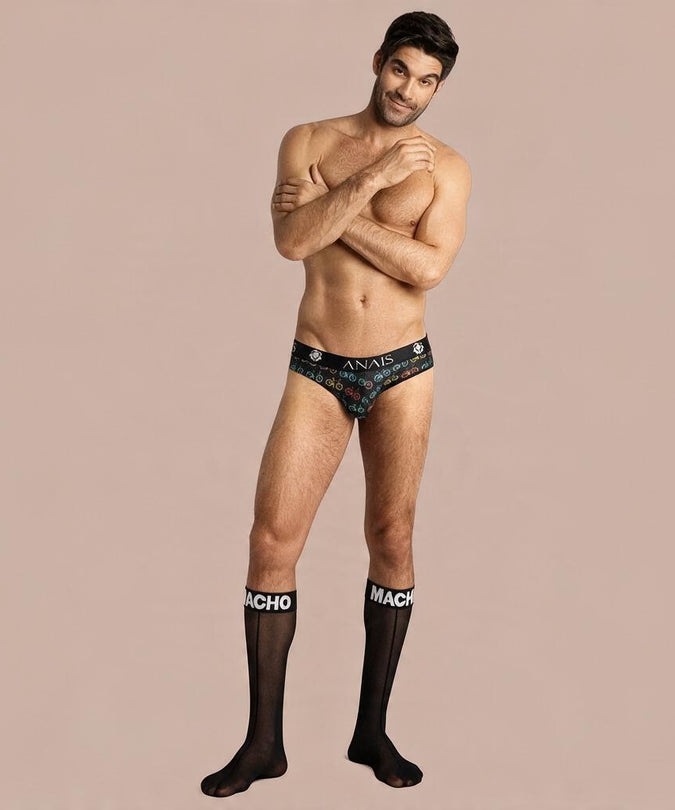 Macho – Dünne Socken Einheitsgröße Schwarz