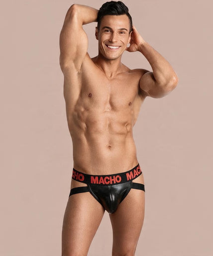 Macho – Mx25rc Jock Rotes Leder S Macho – Mx25rc Jock Rotes Leder S