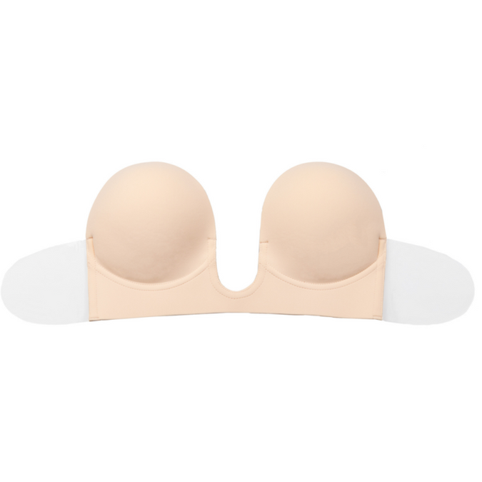 Dag – Beha – Beha zonder bandjes, vorm U, beige, cupmaat D