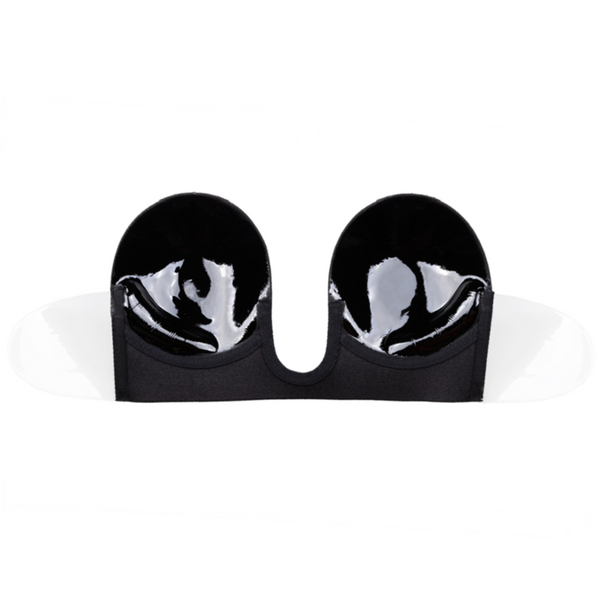 Bye – Bra – Bra Without Handles Shape U Black Cup C