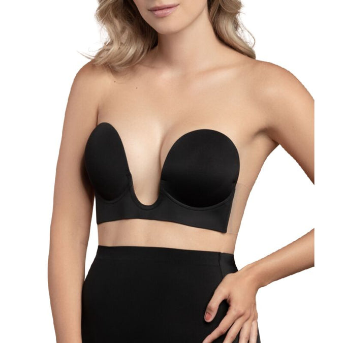 Bye – Bra – Bra Without Handles Shape U Black Cup C