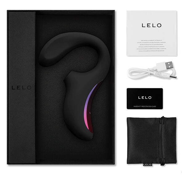 LELO – ENIGMA Double Suction Stimulation Massager – Black