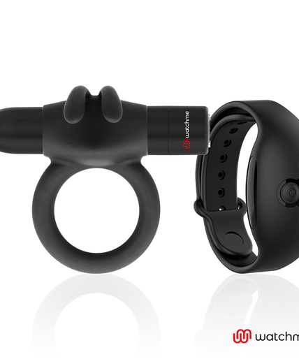 Schwarz&Silber – Agron Fernbedienung Cockring Watchme Schwarz&Silber – Agron Fernbedienung Cockring Watchme