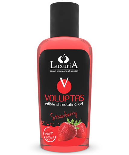 Intimateline Luxuria – Voluptas Edible Massage Gel Warming Effect – Strawberry 100 Ml Intimateline Luxuria – Voluptas Edible Massage Gel Warming Effect – Strawberry 100 Ml