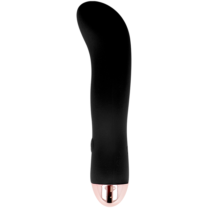 Pleasurements – Dolce Vita – Wiederaufladbarer Vibrator Zwei Schwarz 7 Geschwindigkeiten