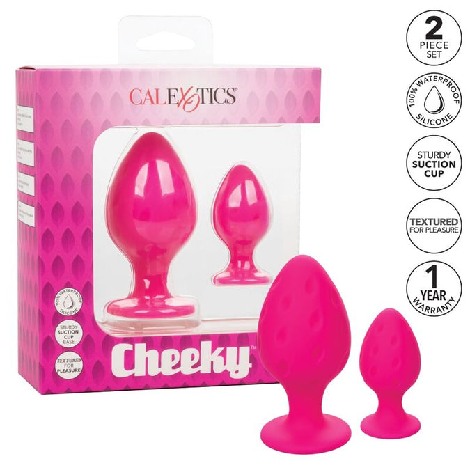 Calexotics – Cheeky Buttplug Pink